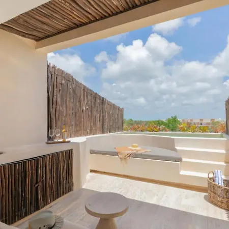 Private Pool And Rooftop In Aldea Zama, 24 7 Security In A Gated Community 15